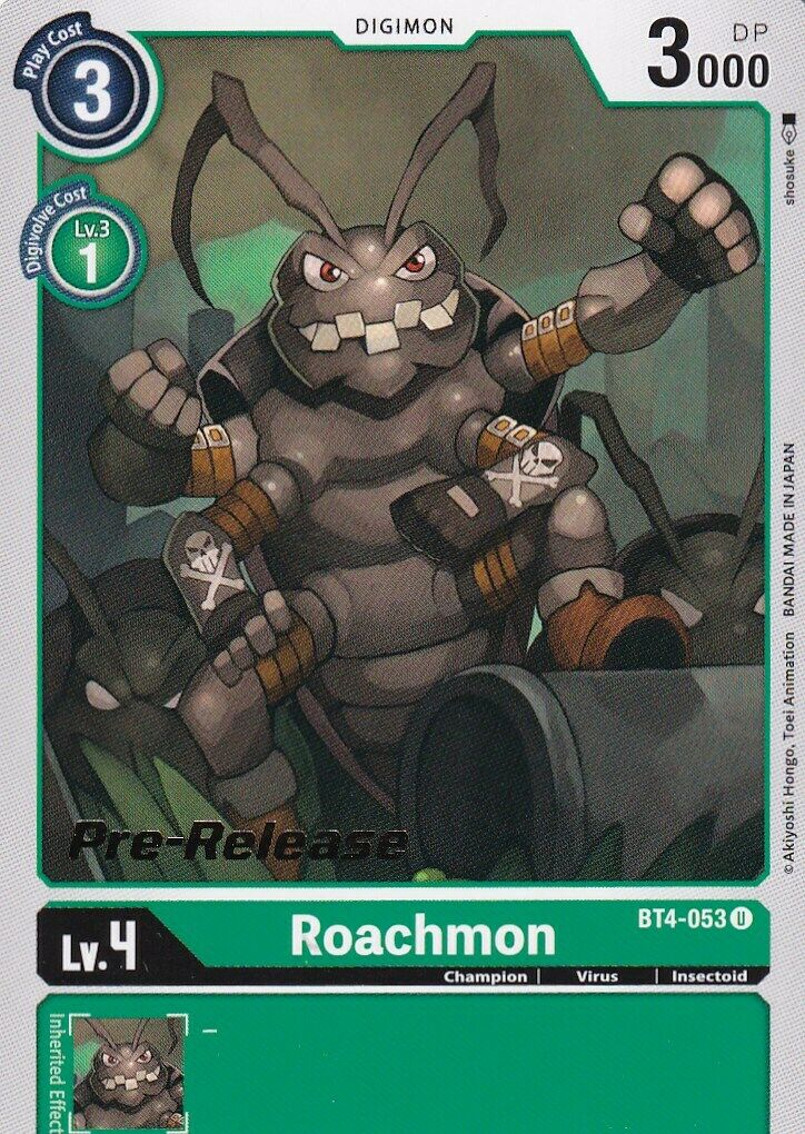 Roachmon [BT4-053] [Great Legend Pre-Release Promos] | Mindsight Gaming