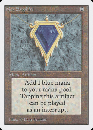Mox Sapphire [Unlimited Edition] | Mindsight Gaming