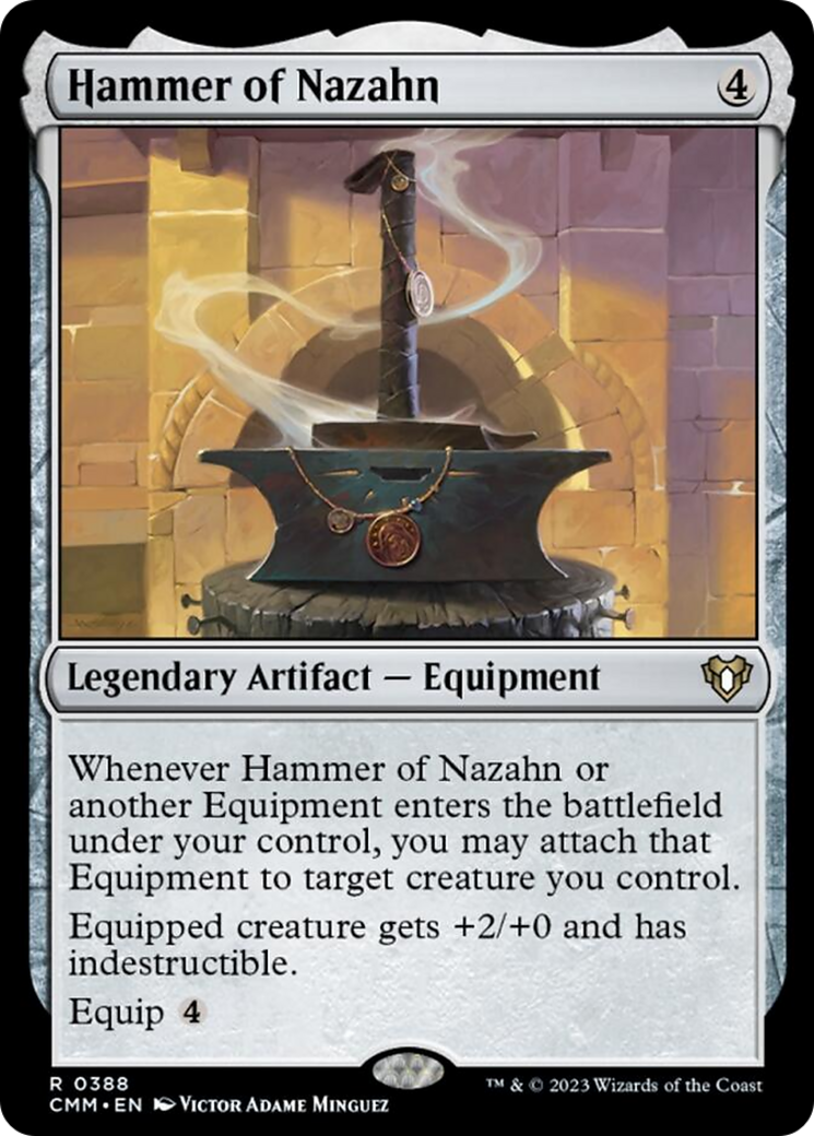 Hammer of Nazahn [Commander Masters] | Mindsight Gaming