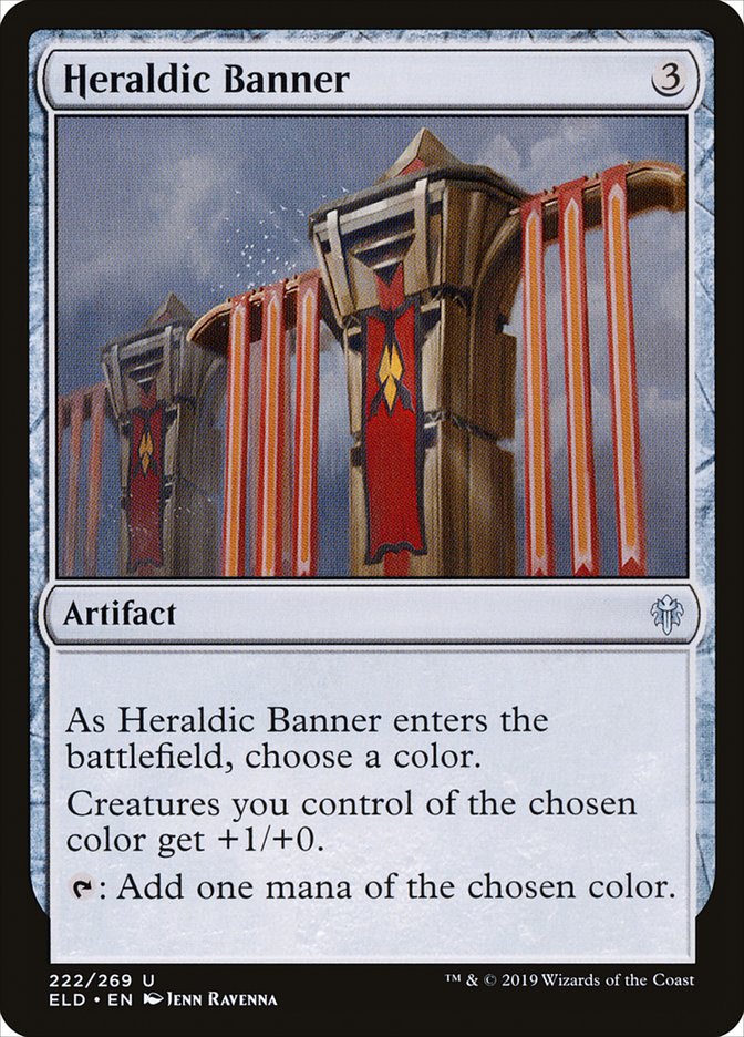 Heraldic Banner [Throne of Eldraine] | Mindsight Gaming