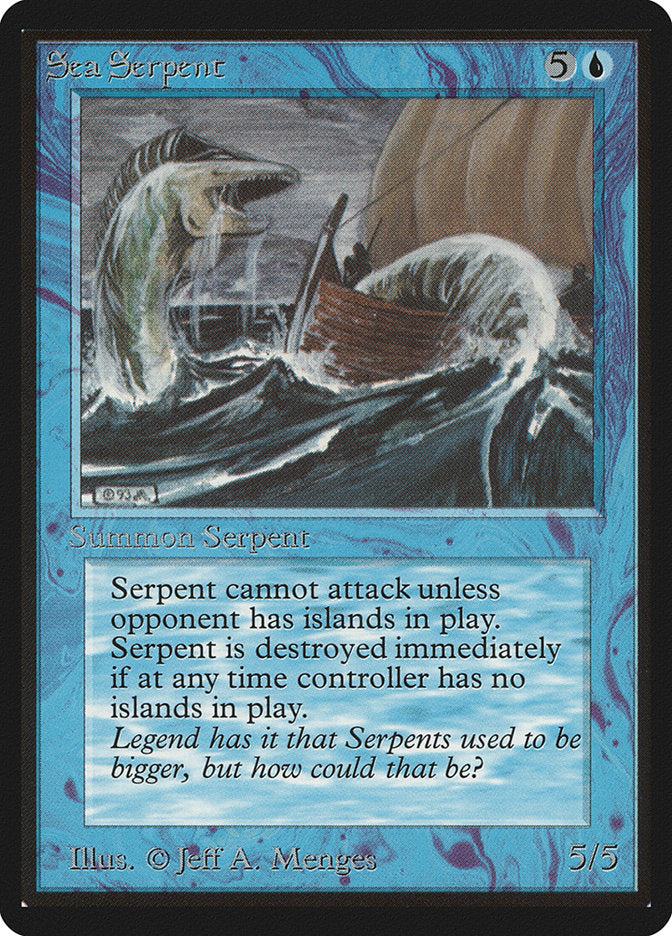 Sea Serpent [Limited Edition Beta] | Mindsight Gaming