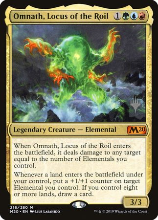 Omnath, Locus of the Roil [Core Set 2020 Promos] | Mindsight Gaming