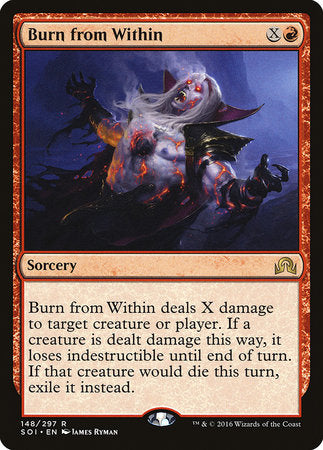 Burn from Within [Shadows over Innistrad] | Mindsight Gaming