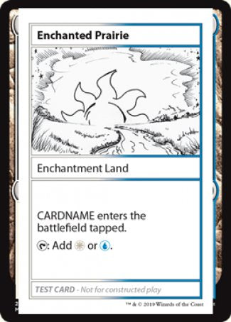 Enchanted Prairie (2021 Edition) [Mystery Booster Playtest Cards] | Mindsight Gaming