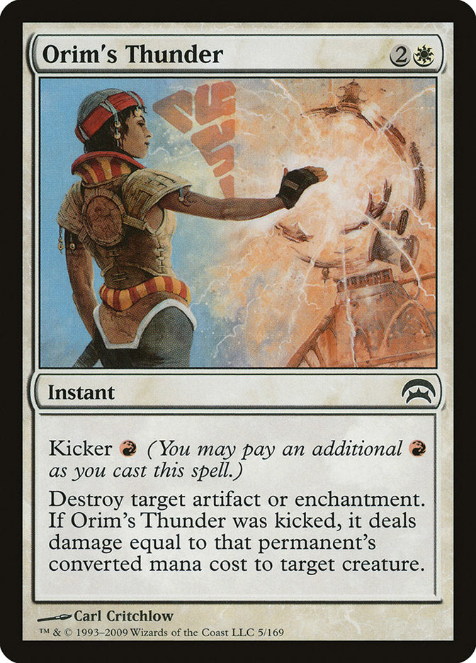 Orim's Thunder [Planechase] | Mindsight Gaming