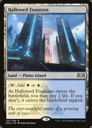 Hallowed Fountain [Ravnica Allegiance] | Mindsight Gaming