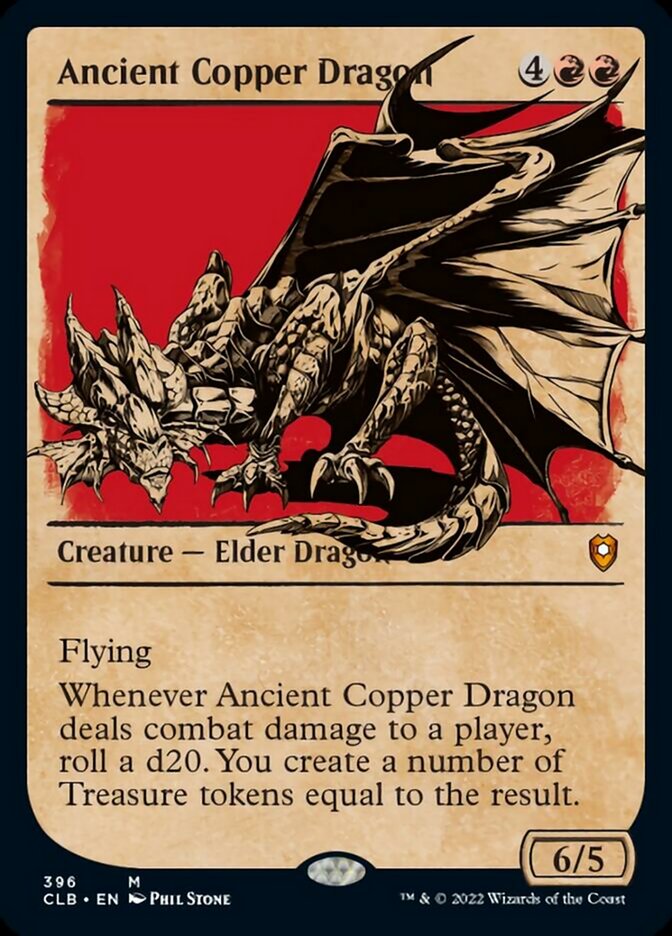 Ancient Copper Dragon (Showcase) [Commander Legends: Battle for Baldur's Gate] | Mindsight Gaming