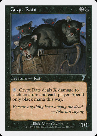 Crypt Rats [Seventh Edition] | Mindsight Gaming