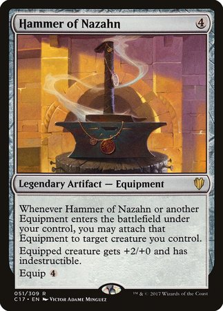 Hammer of Nazahn [Commander 2017] | Mindsight Gaming