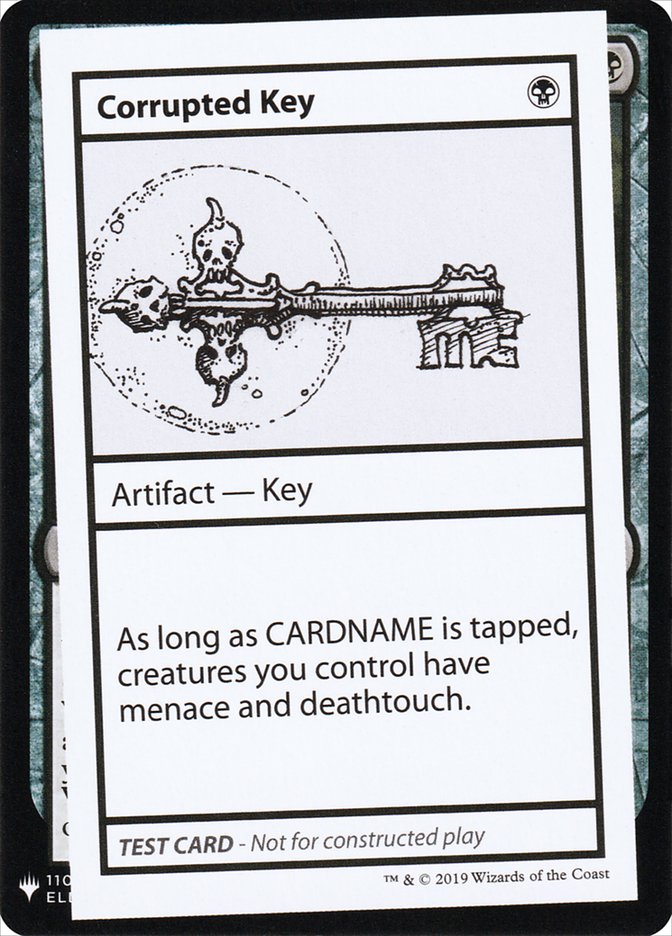 Corrupted Key [Mystery Booster Playtest Cards] | Mindsight Gaming