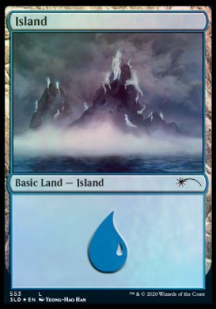 Island (Spirits) (553) [Secret Lair Drop Promos] | Mindsight Gaming