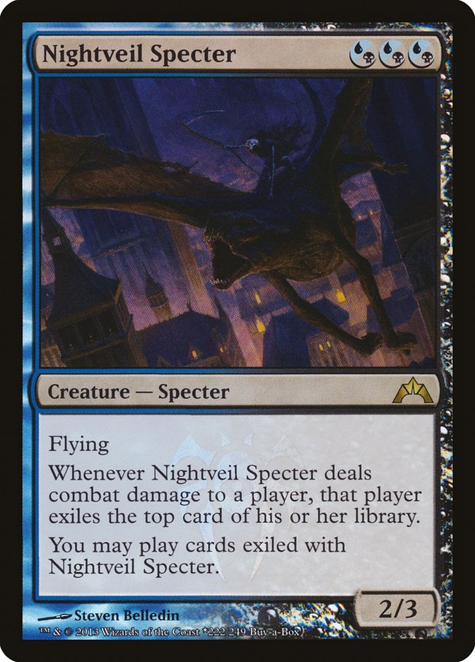 Nightveil Specter (Buy-A-Box) [Gatecrash Promos] | Mindsight Gaming
