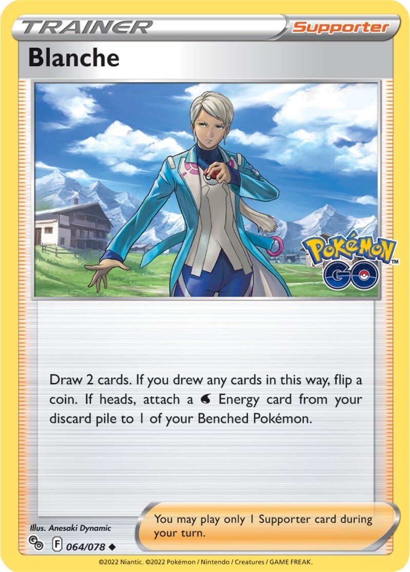 Blanche (064/078) [Pokémon GO] | Mindsight Gaming