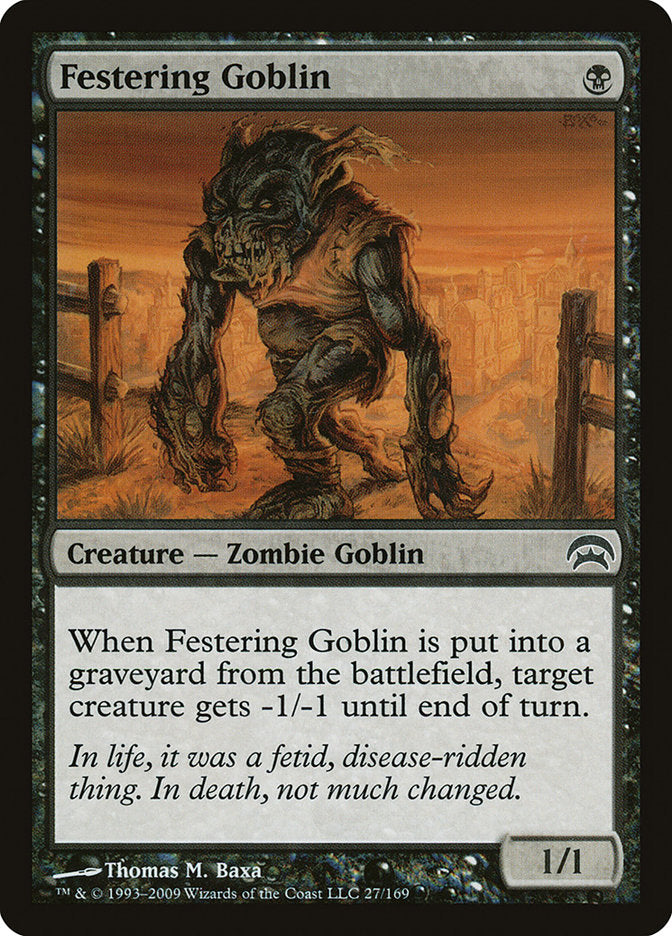 Festering Goblin [Planechase] | Mindsight Gaming