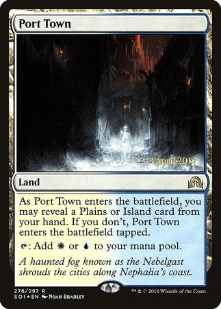 Port Town [Shadows over Innistrad Promos] | Mindsight Gaming