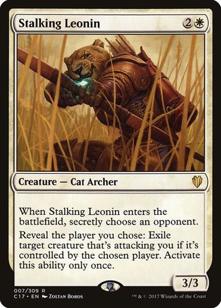 Stalking Leonin [Commander 2017] | Mindsight Gaming