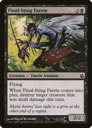 Final-Sting Faerie [Morningtide] | Mindsight Gaming