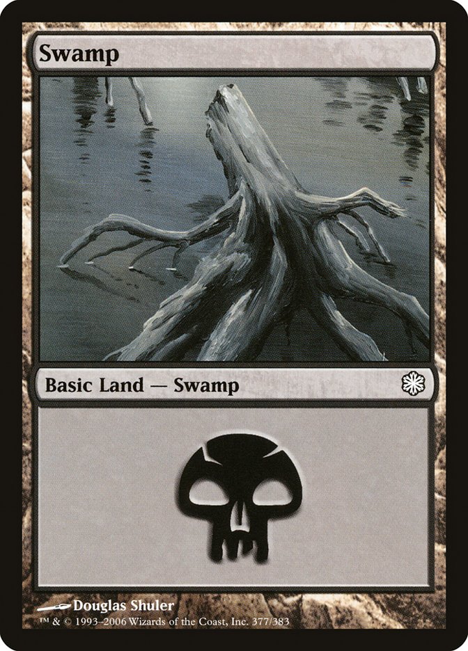 Swamp (377) [Coldsnap Theme Decks] | Mindsight Gaming