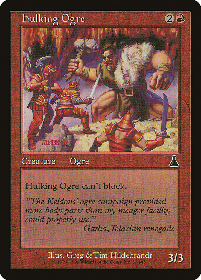 Hulking Ogre [Urza's Destiny] | Mindsight Gaming
