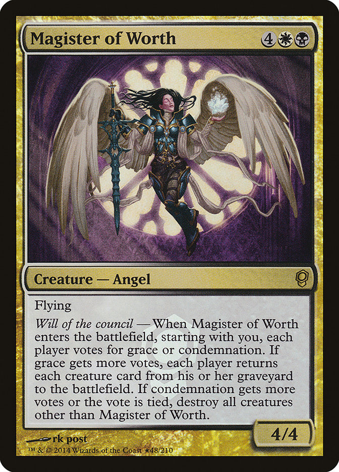 Magister of Worth (Launch) [Conspiracy Promos] | Mindsight Gaming