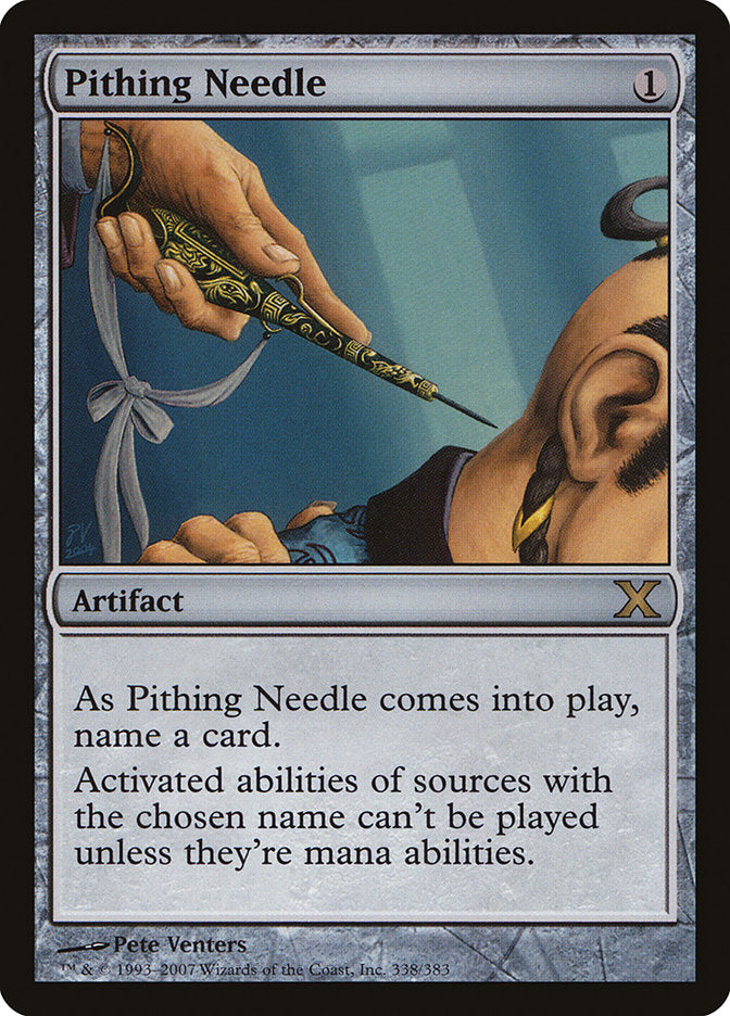 Pithing Needle [Tenth Edition] | Mindsight Gaming