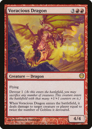 Voracious Dragon [Duel Decks: Knights vs. Dragons] | Mindsight Gaming