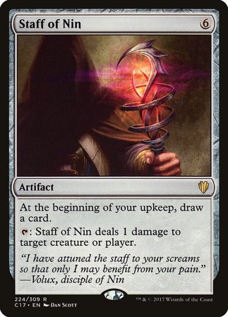 Staff of Nin [Commander 2017] | Mindsight Gaming