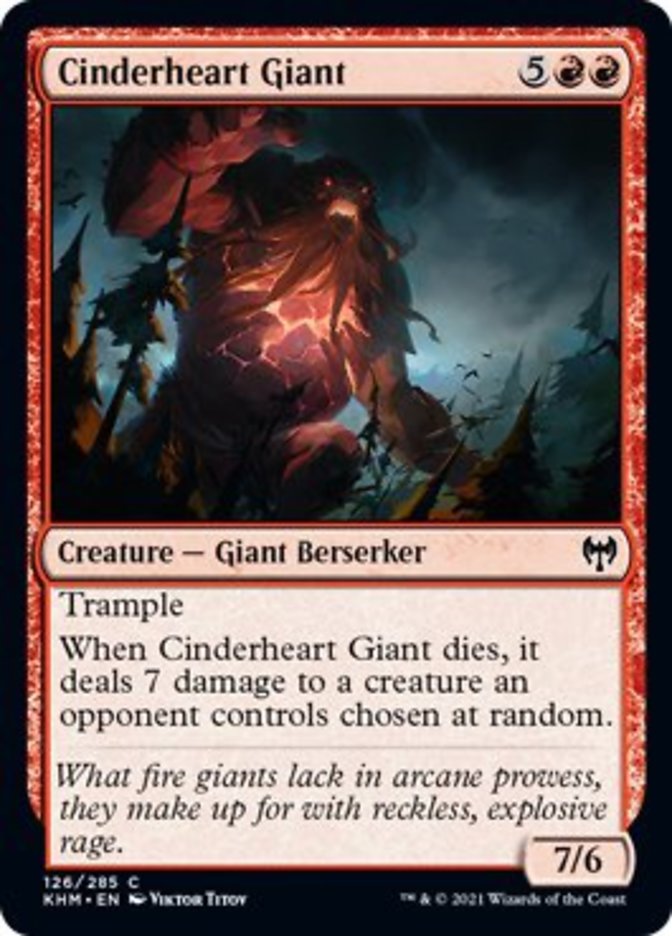 Cinderheart Giant [Kaldheim] | Mindsight Gaming