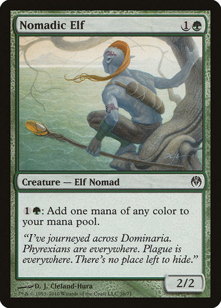 Nomadic Elf [Duel Decks: Phyrexia vs. the Coalition] | Mindsight Gaming