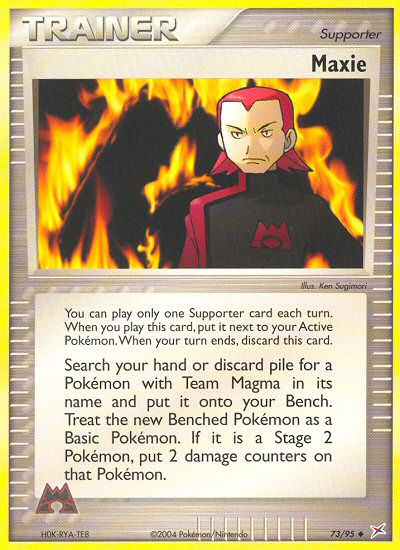 Maxie (73/95) [EX: Team Magma vs Team Aqua] | Mindsight Gaming