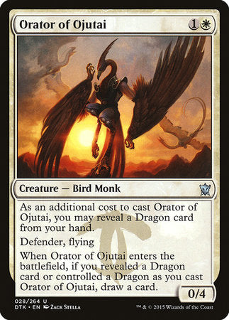 Orator of Ojutai [Dragons of Tarkir] | Mindsight Gaming