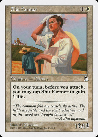 Shu Farmer [Portal Three Kingdoms] | Mindsight Gaming