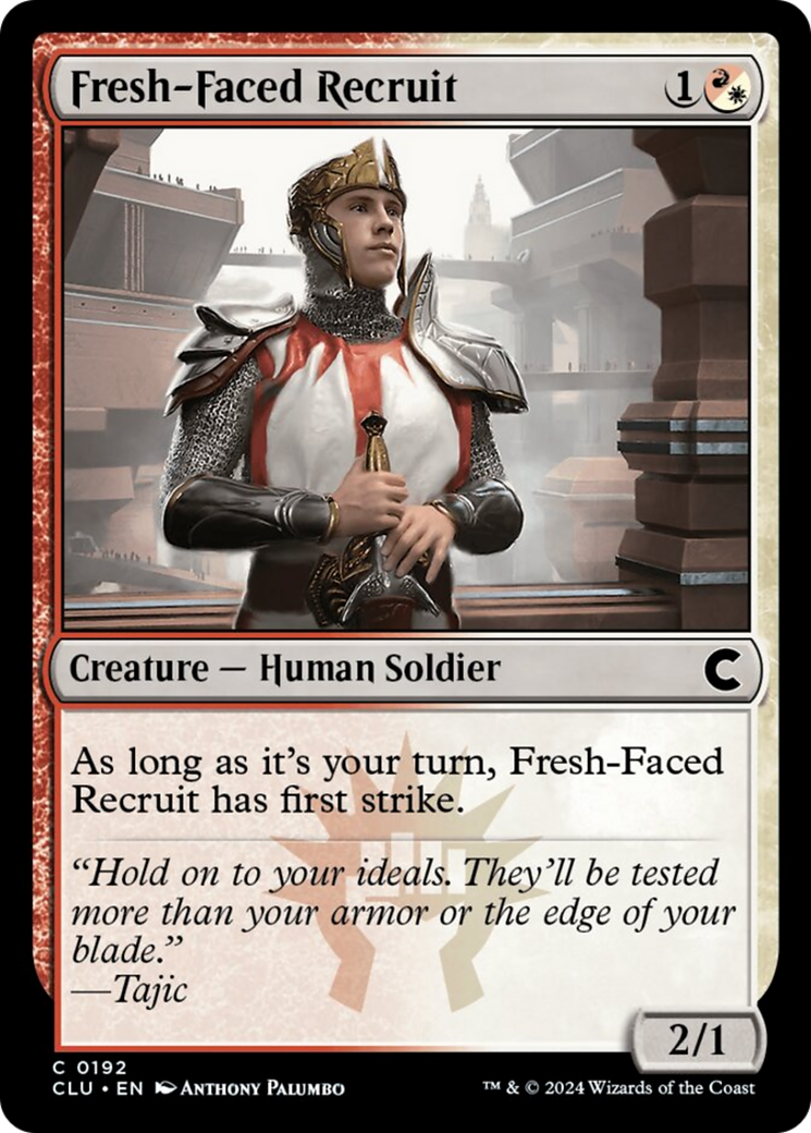 Fresh-Faced Recruit [Ravnica: Clue Edition] | Mindsight Gaming