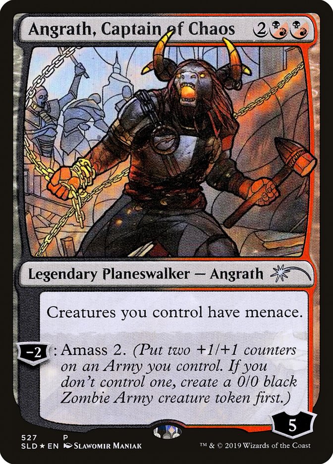 Angrath, Captain of Chaos (Stained Glass) [Secret Lair Drop Promos] | Mindsight Gaming