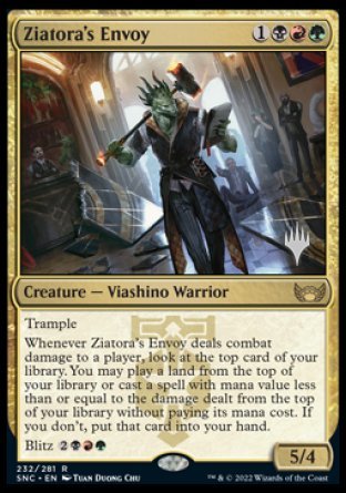 Ziatora's Envoy (Promo Pack) [Streets of New Capenna Promos] | Mindsight Gaming