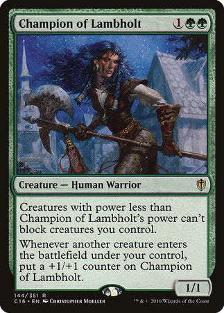 Champion of Lambholt [Commander 2016] | Mindsight Gaming