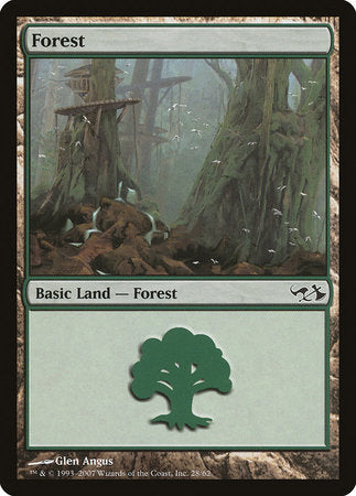 Forest (28) [Duel Decks: Elves vs. Goblins] | Mindsight Gaming