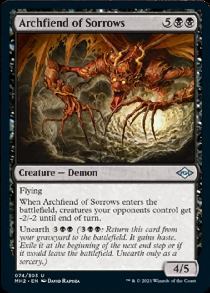 Archfiend of Sorrows [Modern Horizons 2] | Mindsight Gaming