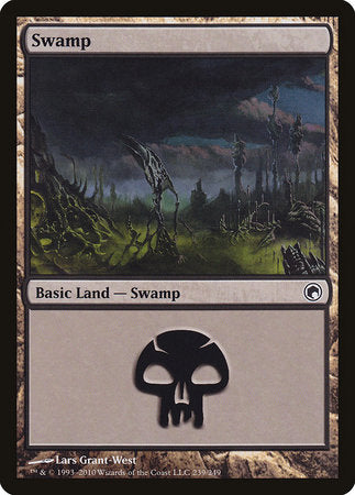 Swamp (239) [Scars of Mirrodin] | Mindsight Gaming