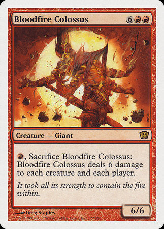 Bloodfire Colossus [Ninth Edition] | Mindsight Gaming