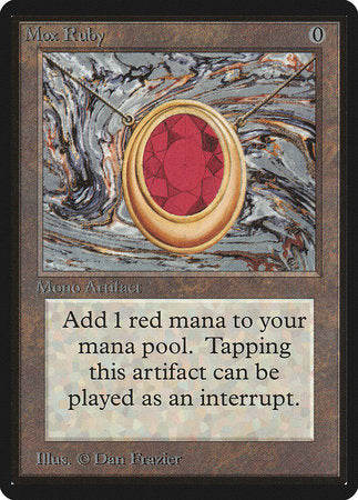 Mox Ruby [Limited Edition Beta] | Mindsight Gaming