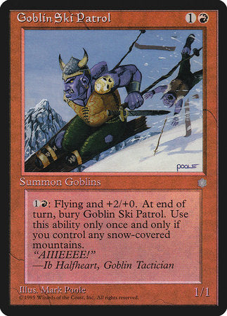 Goblin Ski Patrol [Ice Age] | Mindsight Gaming