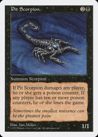 Pit Scorpion [Fifth Edition] | Mindsight Gaming