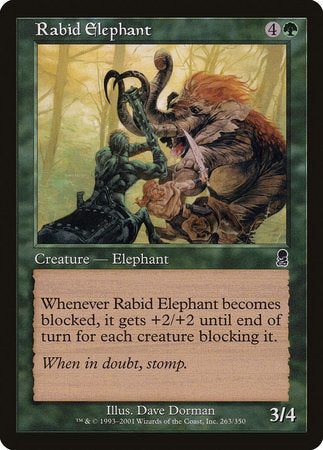 Rabid Elephant [Odyssey] | Mindsight Gaming