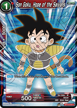 Son Goku, Hope of the Saiyans (Common) [BT13-019] | Mindsight Gaming
