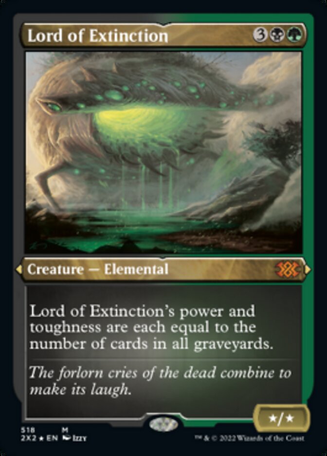 Lord of Extinction (Foil Etched) [Double Masters 2022] | Mindsight Gaming