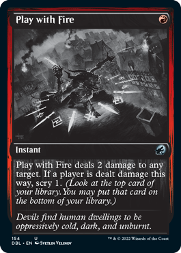 Play with Fire [Innistrad: Double Feature] | Mindsight Gaming