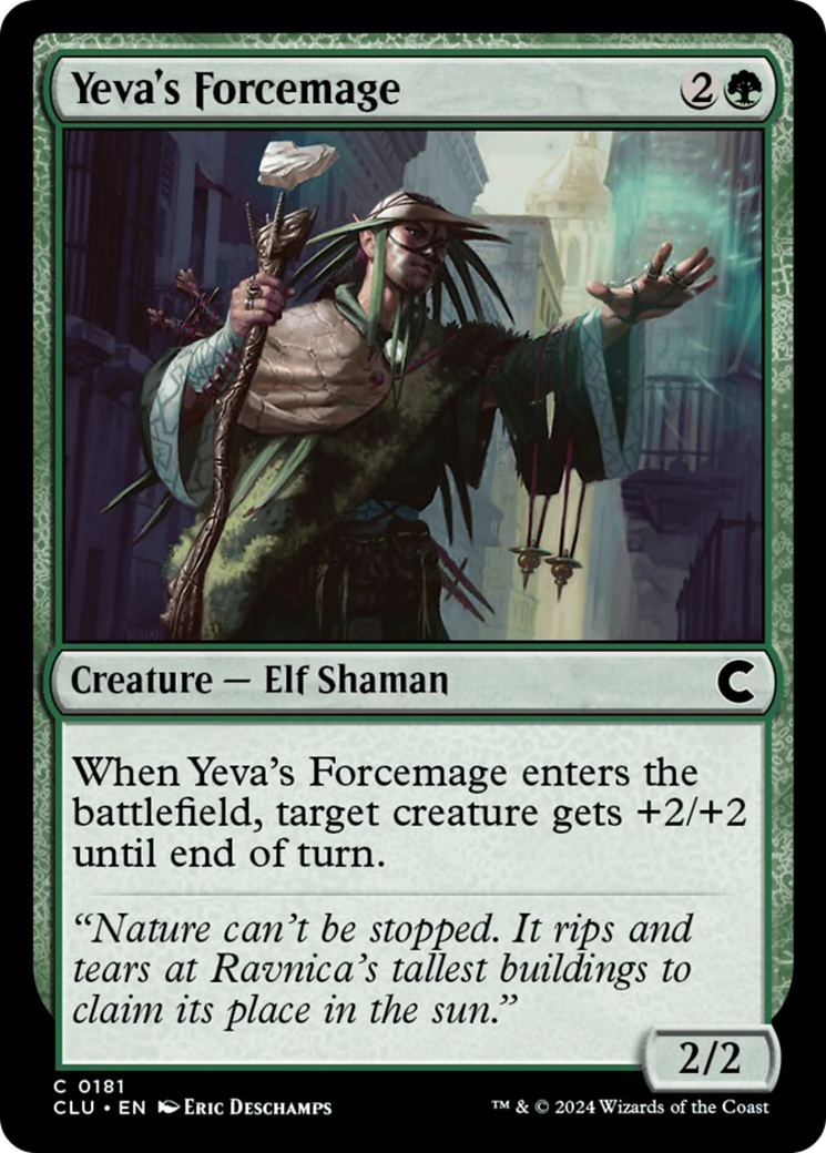 Yeva's Forcemage [Ravnica: Clue Edition] | Mindsight Gaming