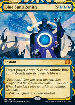 Blue Sun's Zenith (Etched Foil) [Strixhaven Mystical Archive] | Mindsight Gaming