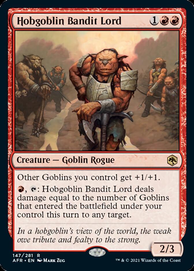 Hobgoblin Bandit Lord [Dungeons & Dragons: Adventures in the Forgotten Realms] | Mindsight Gaming